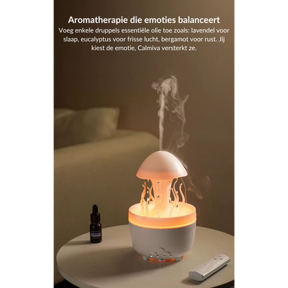 Calmiva™ Raindrop Relax Diffuser | Laat Onrust, Stress en Spanning Wegsmelten in Minuten