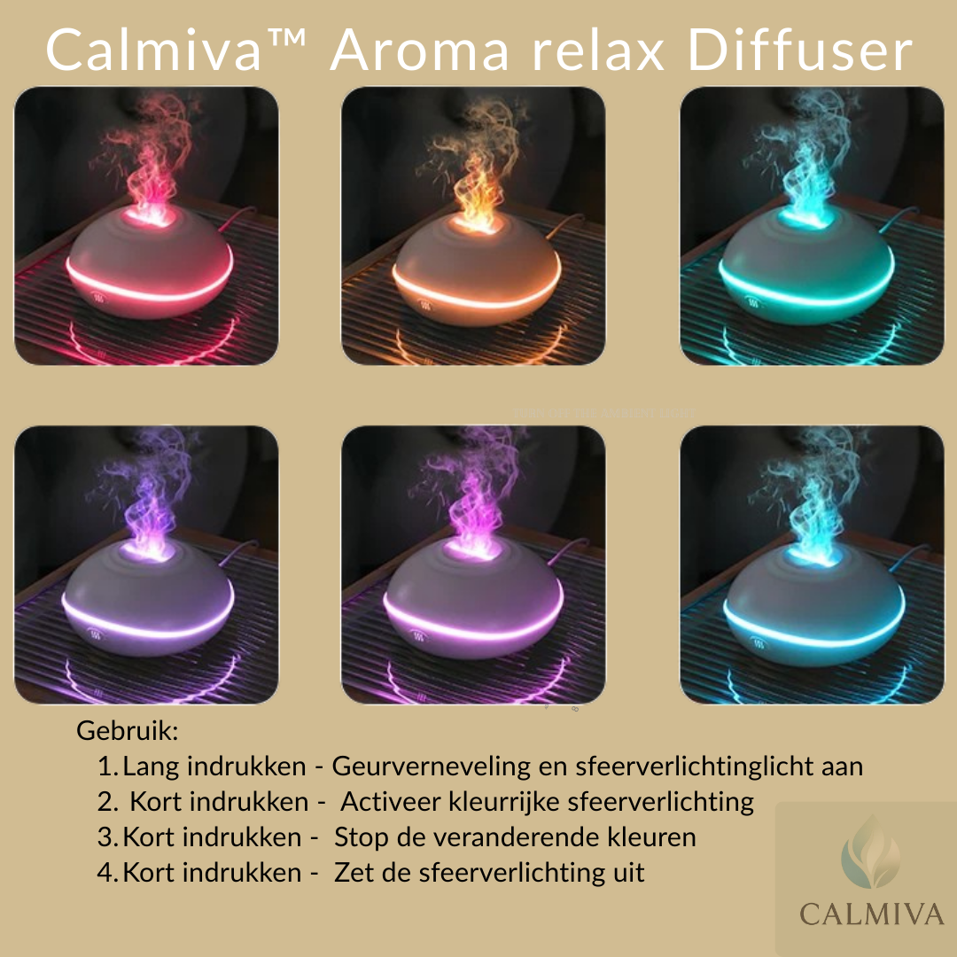 Calmiva™ Aroma relax  Diffuser | Rust & Sfeer in Huis