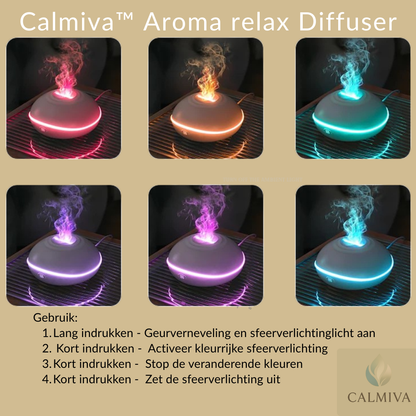 Calmiva™ Aroma relax  Diffuser | Rust & Sfeer in Huis